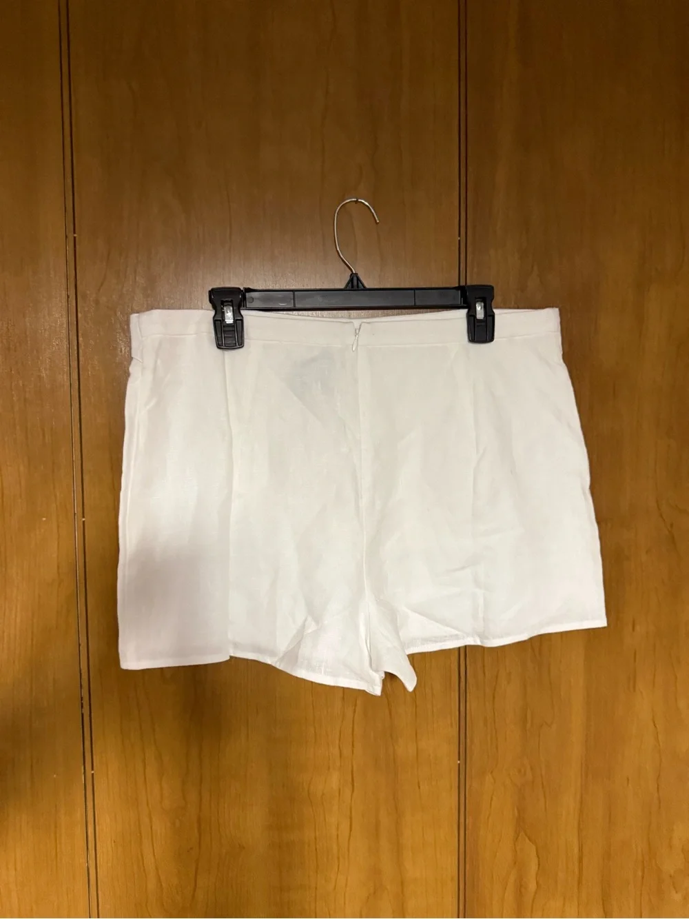 REFORMATION Clover Linen Micro Skort